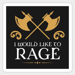 Barbarians Barbarian Rage Tabletop RPG Addict Magnet